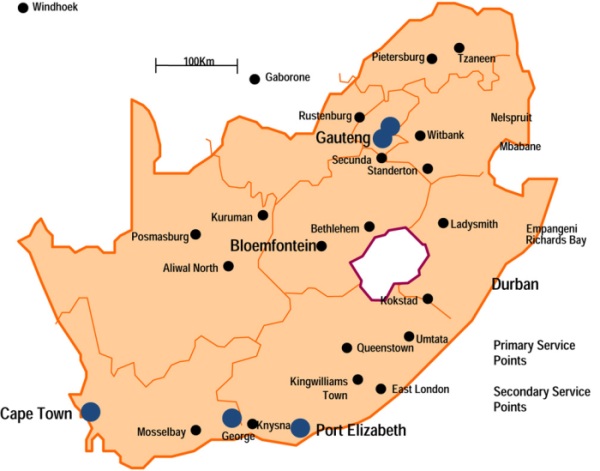 Geographic Localtions